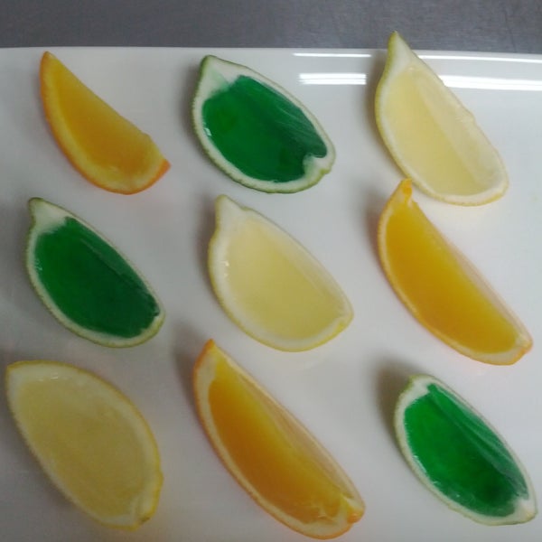 Lemon drop, orange creamsicle, and SoCo and Lime... done with a Markers twist