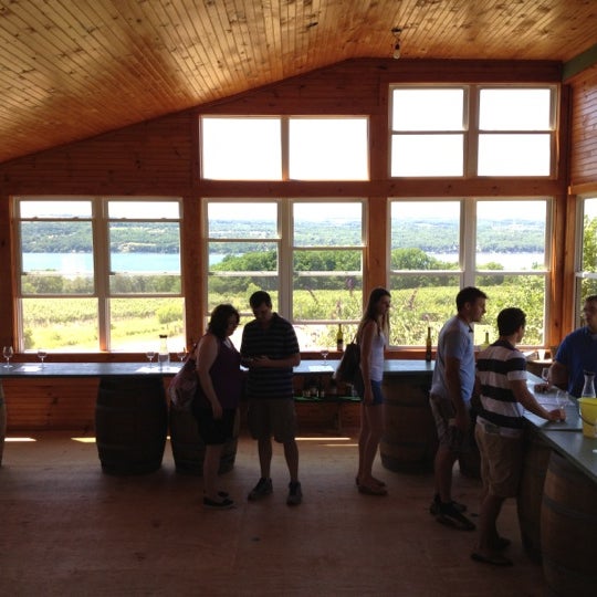 Photo taken at Standing Stone Vineyards by Brian T. on 7/1/2012
