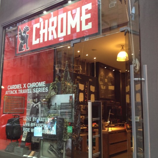 Photo taken at Chrome Industries by Brian D. on 4/10/2012