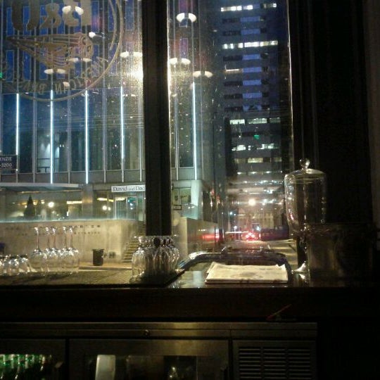 Photo taken at B&amp;O American Brasserie by Lars P. on 4/12/2011