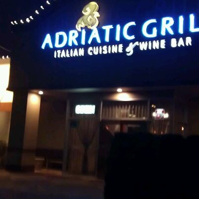 Photo taken at Adriatic Grill - Italian Cuisine &amp; Wine Bar by Mare H. on 1/7/2012