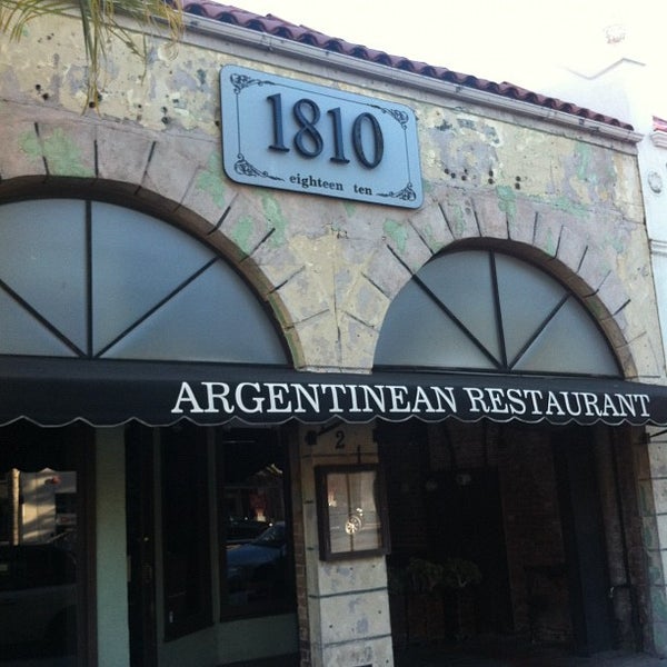 Photo taken at 1810 Argentinian Restaurant by Rick M. on 6/28/2012