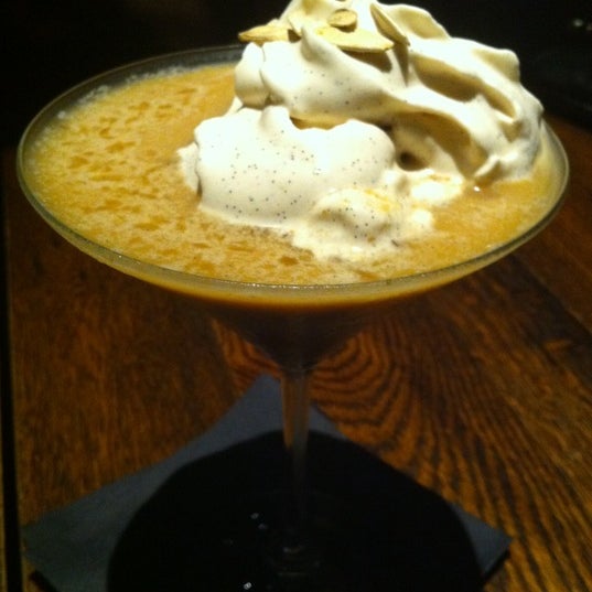 You haven't lived until you've had the pumpkin pie martini. I'd trade my boyfriend for one.