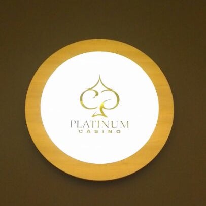 Photo taken at Platinum Casino &amp; Hotel by Zlatin I. on 4/26/2012