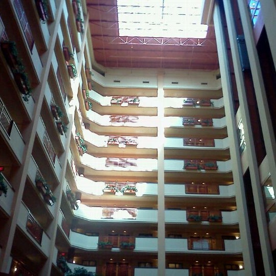 Photo taken at Embassy Suites by Hilton by Joshua M. on 1/27/2012