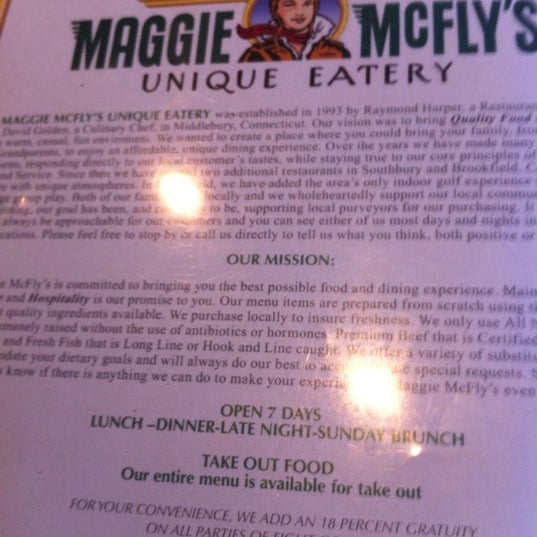 รูปภาพถ่ายที่ Maggie McFly&#39;s โดย Mr C. เมื่อ 8/30/2011