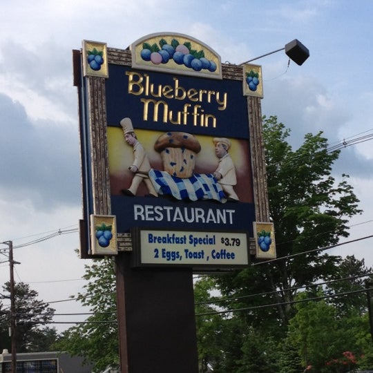 Blueberry Muffin Restaurant North Conway에서 아침식사 식당일
