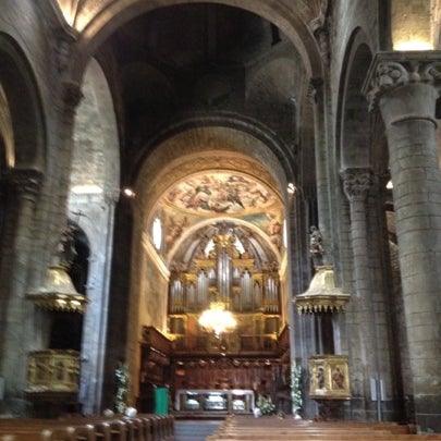 Photo taken at Catedral De Jaca by remauc on 8/5/2012