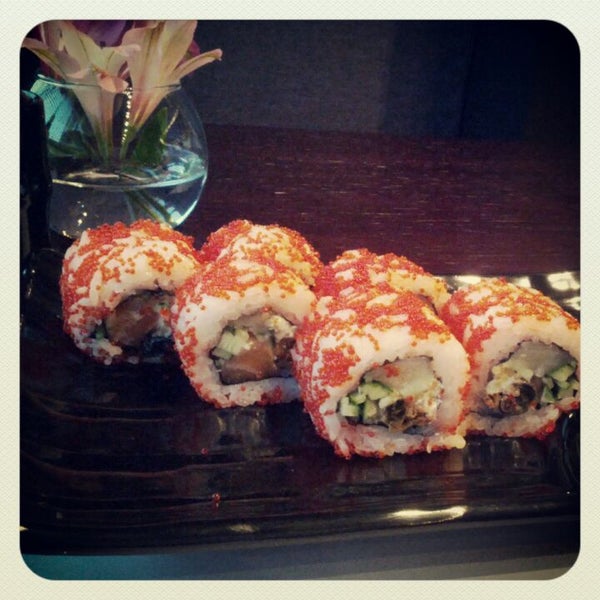 Photo taken at Суши 360 / Sushi 360 by Marina O. on 5/18/2012