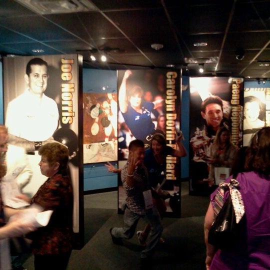 Photo taken at International Bowling Museum &amp; Hall Of Fame by J. Damany D. on 5/30/2012