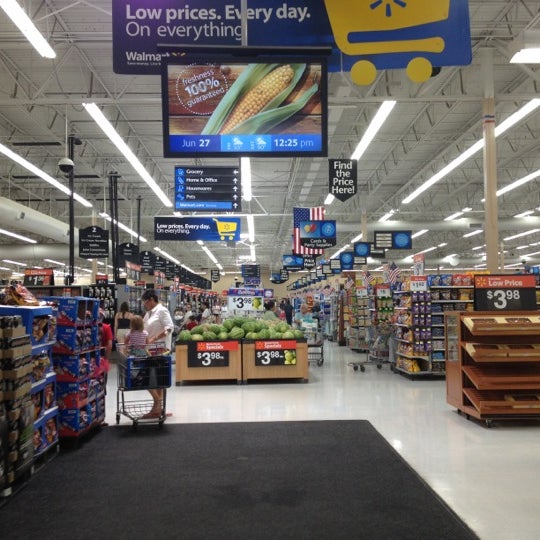 Walmart Supercenter Big Box Store in Claremore