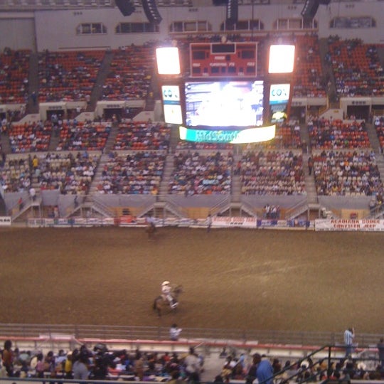 Photo taken at Cajundome &amp; Convention Center by Queenlyn C. on 4/1/2012