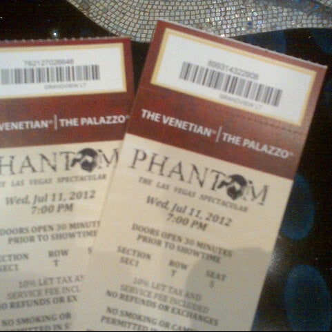 7/12/2012 tarihinde Rose S.ziyaretçi tarafından Phantom At The Venetian Resort &amp; Casino'de çekilen fotoğraf