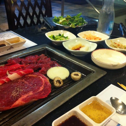 Das Foto wurde bei O Dae San Korean BBQ von Juston P. am 6/8/2012 aufgenommen