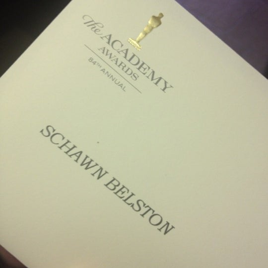 Foto scattata a Academy of Motion Picture Arts and Sciences da Schawn B. il 2/24/2012