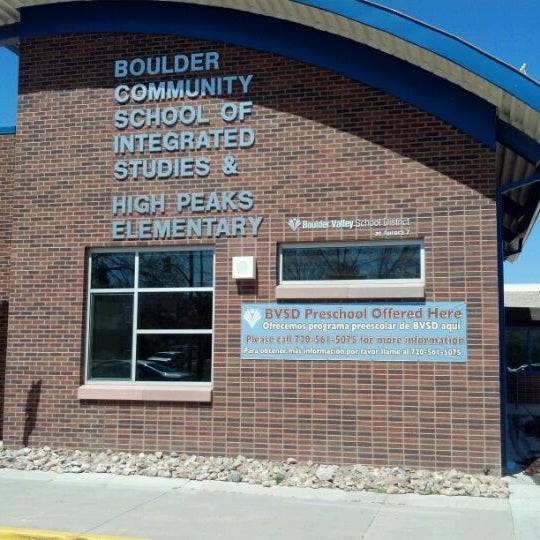 High Peaks Elementary School East Boulder Boulder, CO