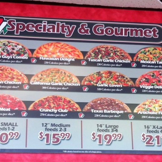 Pizza online guys menu