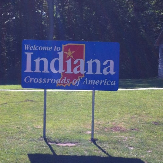 Photo taken at Indiana Welcome Center by Sarah F. on 6/7/2012