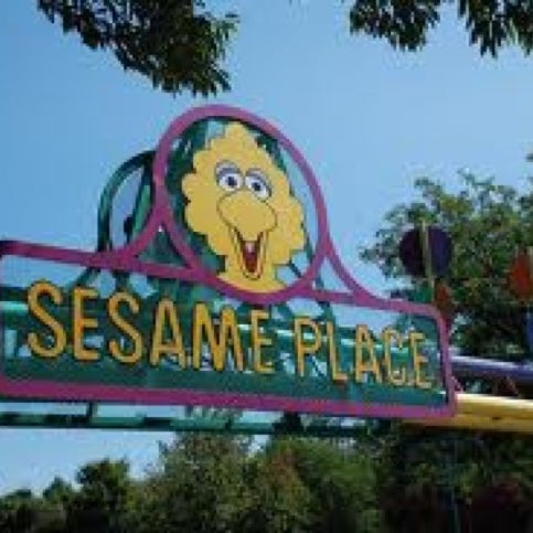 Photo taken at Sesame Place by Robbie L. on 7/6/2012