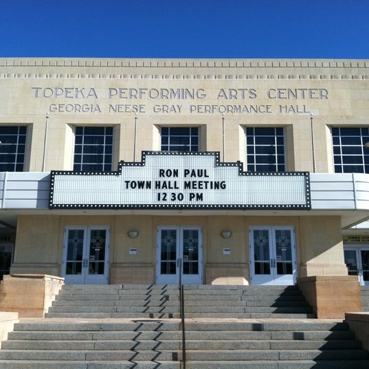 Photo taken at Topeka Performing Arts Center by Anthony T. on 3/9/2012