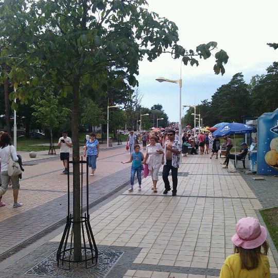 Photo taken at Jonas Basanavičius Street by Aurimas P. on 8/20/2012