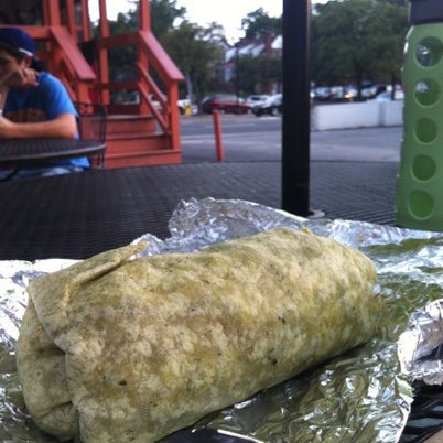 Photo taken at Pedro and Vinny&#39;s Fresh Burritos by lindsay b. on 8/9/2012