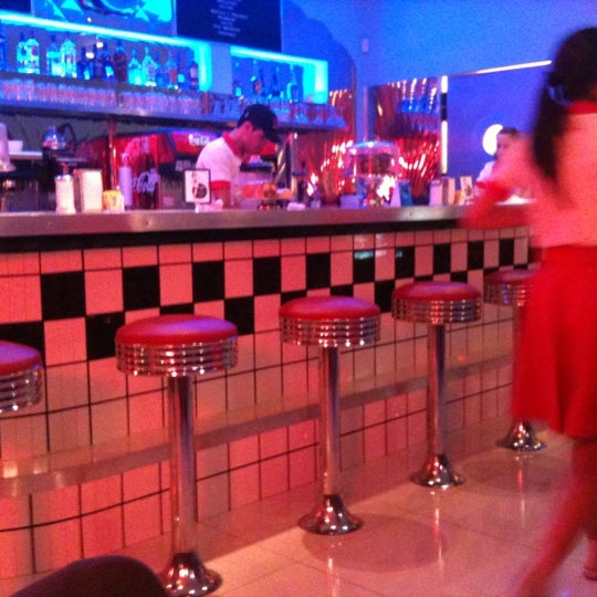 Photo taken at TRIXIE American Diner by Juan Martin B. on 6/23/2012