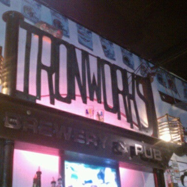 Photo taken at Ironworks Brewery &amp; Pub by Becky W. on 8/31/2012
