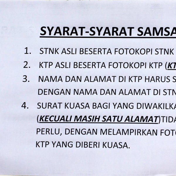 Samsat Corner Tiara Dewata Denpasar, Bali
