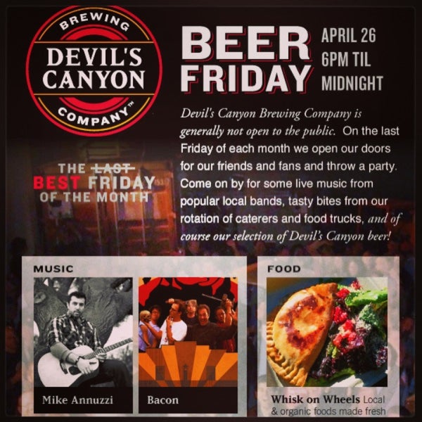 Foto diambil di Devil&#39;s Canyon Brewing Company oleh Devils Canyon Brewery .. pada 4/25/2013