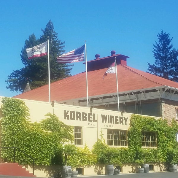 Photo taken at Korbel Winery by Gabi K. on 7/13/2020