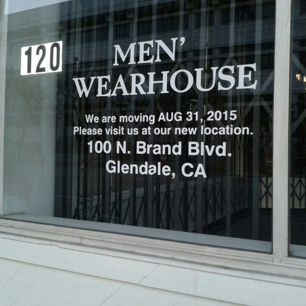 Men's Wearhouse (Now Closed) Glendale, CA
