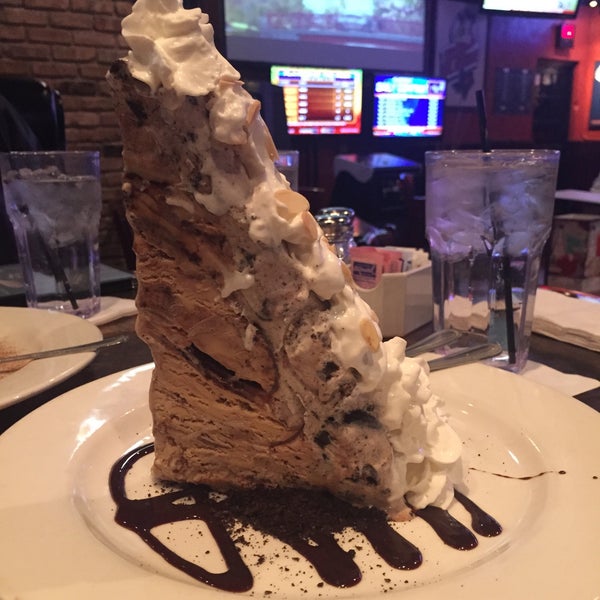 Chocolate mudslide is a heavy dessert! Try it though!