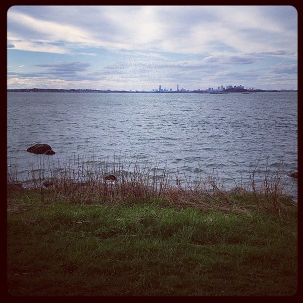 Photo taken at Nut Island Park by Isaac G. on 4/20/2013