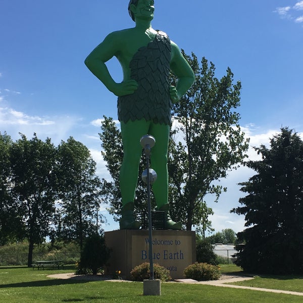 Photo taken at Jolly Green Giant Statue by Max S. on 6/27/2016