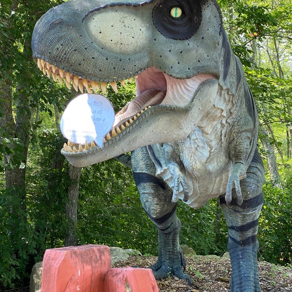Photo taken at The Dinosaur Place at Nature&#39;s Art Village by Stephen H. on 8/18/2020