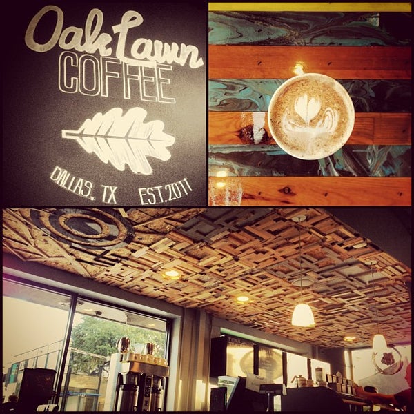 5/14/2013 tarihinde Huy N.ziyaretçi tarafından Oak Lawn Coffee'de çekilen fotoğraf