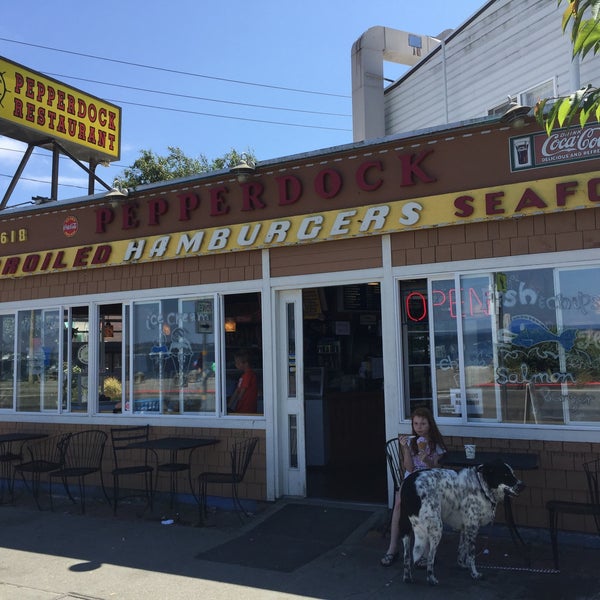 Pepperdock Restaurant Ice Cream Parlor in Alki