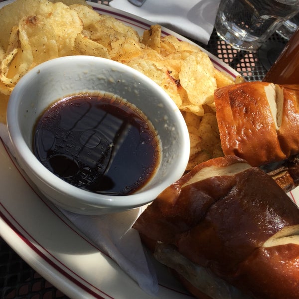 French dip and chips is delicious.