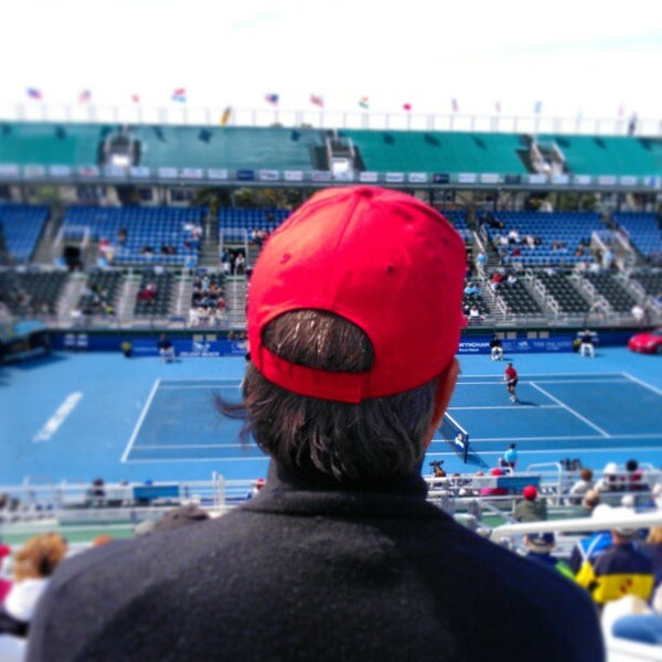 Photo taken at Delray Beach International Tennis Championships (ITC) by Stephen on 3/2/2013