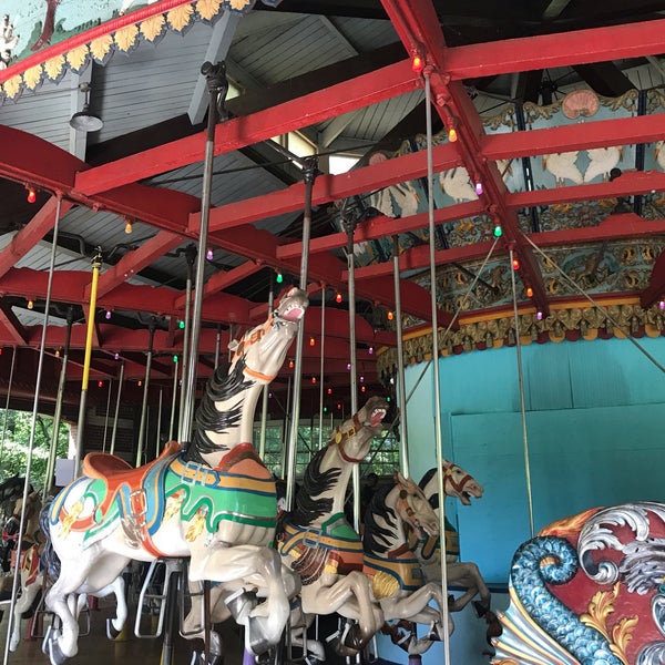 Photo taken at Central Park Carousel by Michelle L. on 8/26/2019