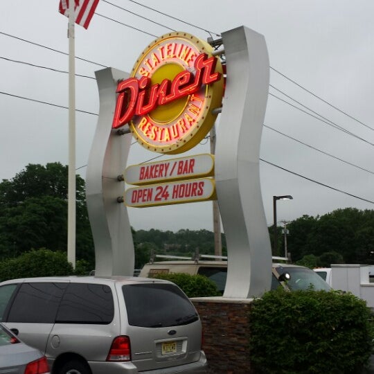 Photo taken at State Line Diner by William T. on 7/1/2013