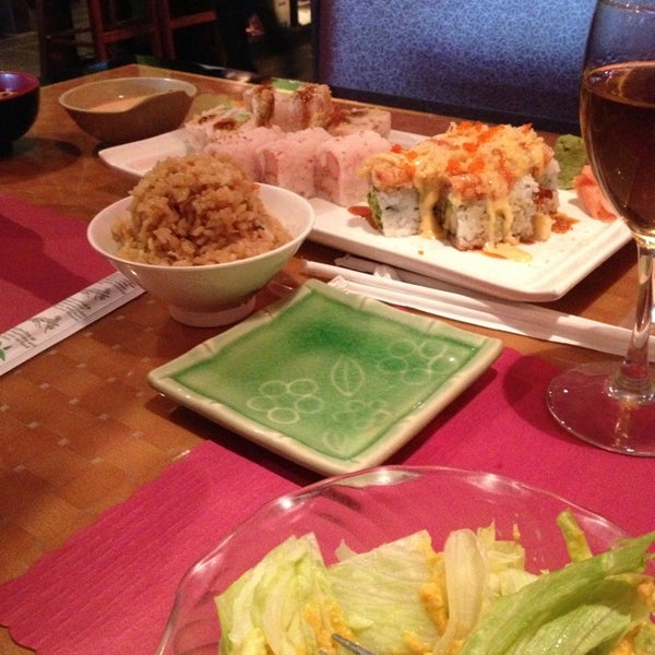 Photo taken at Crazy Sushi by &lt;3 Samantha &. on 3/14/2013