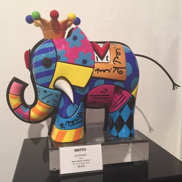 Photo taken at Britto Central Gallery by Rex F. on 7/26/2015