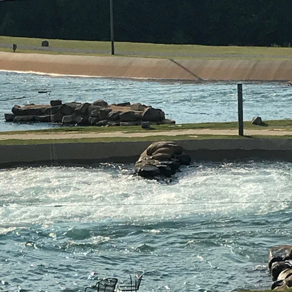 Photo taken at U.S. National Whitewater Center by Tina B. on 7/11/2018