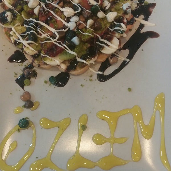 Photo taken at Waffle BUN Design by Özlem B. on 7/12/2017