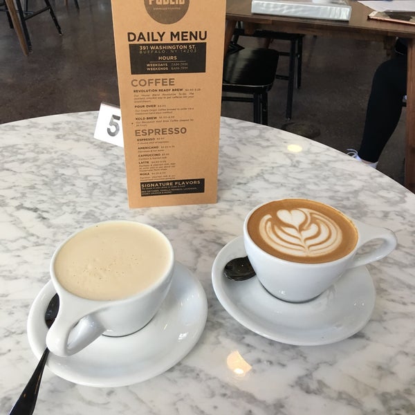 Photo taken at Public Espresso + Coffee by Farzad G. on 4/22/2018