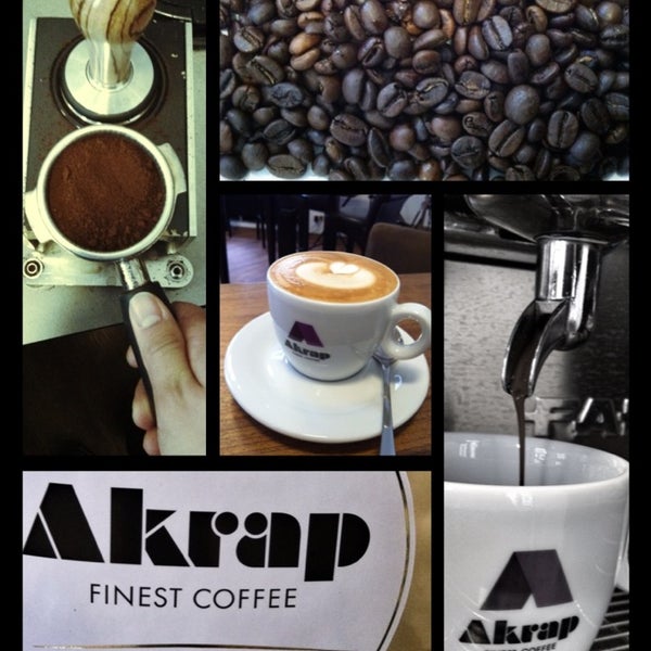 Photo taken at Akrap Finest Coffee by Hernan V. on 3/29/2013