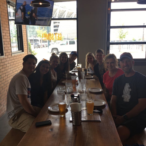 Photo taken at Pies &amp; Pints - Cincinnati, OH (The Banks) by Tenacious Brewhouse on 6/23/2018