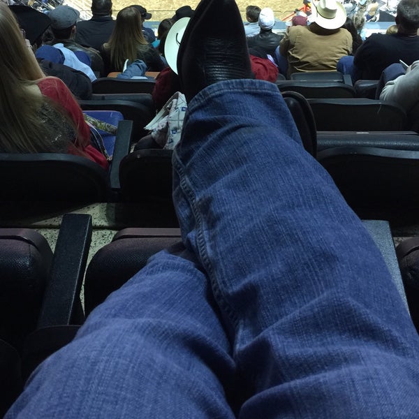 Photo taken at The San Antonio Stock Show &amp; Rodeo by Juliette G. on 2/28/2015